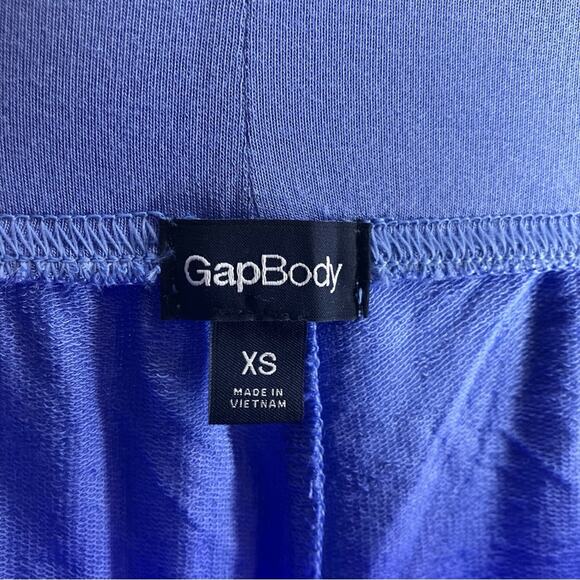 NWT GAP Tencel Modal Supersoft Split Flare Pants Blue XS - Picture 5 of 5